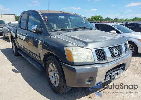 2004 Nissan Titan Le z USA, uszkodzony, nr VIN 1N6AA07A24N561998